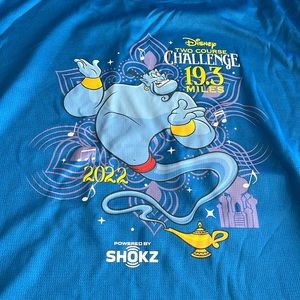 Set of 2 Run Disney 2022 Wine & Dine weekend long sleeve running shirts men’s M